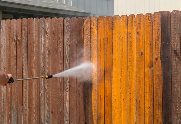 Fence Power Washing in Yorba Linda