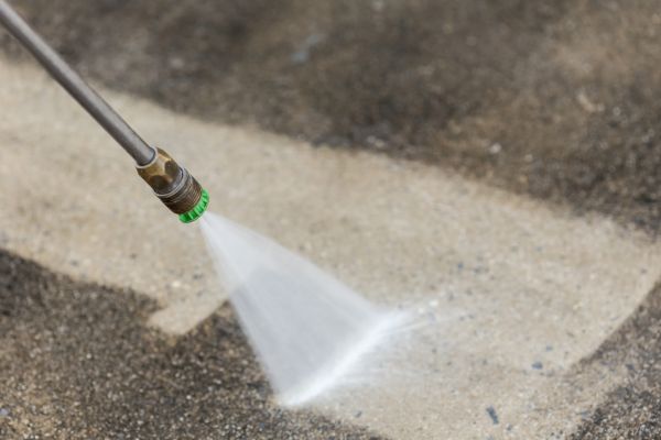 Garage Floor Power Washing in Yorba Linda