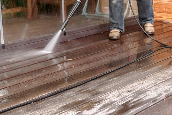 Pool Deck Power Washing in Yorba Linda