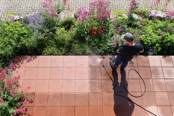 Porch Washing in Yorba Linda