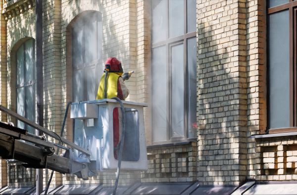 Brick Facade Cleaning in Yorba Linda